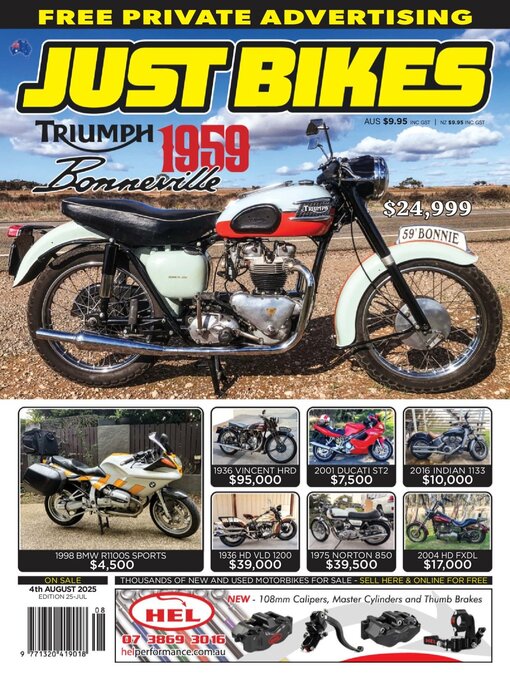 Title details for Just Bikes by JUST AUTO Classifieds Pty Ltd - Available